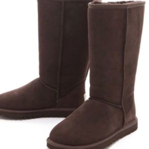 TALL BROWN UGG BOOTS